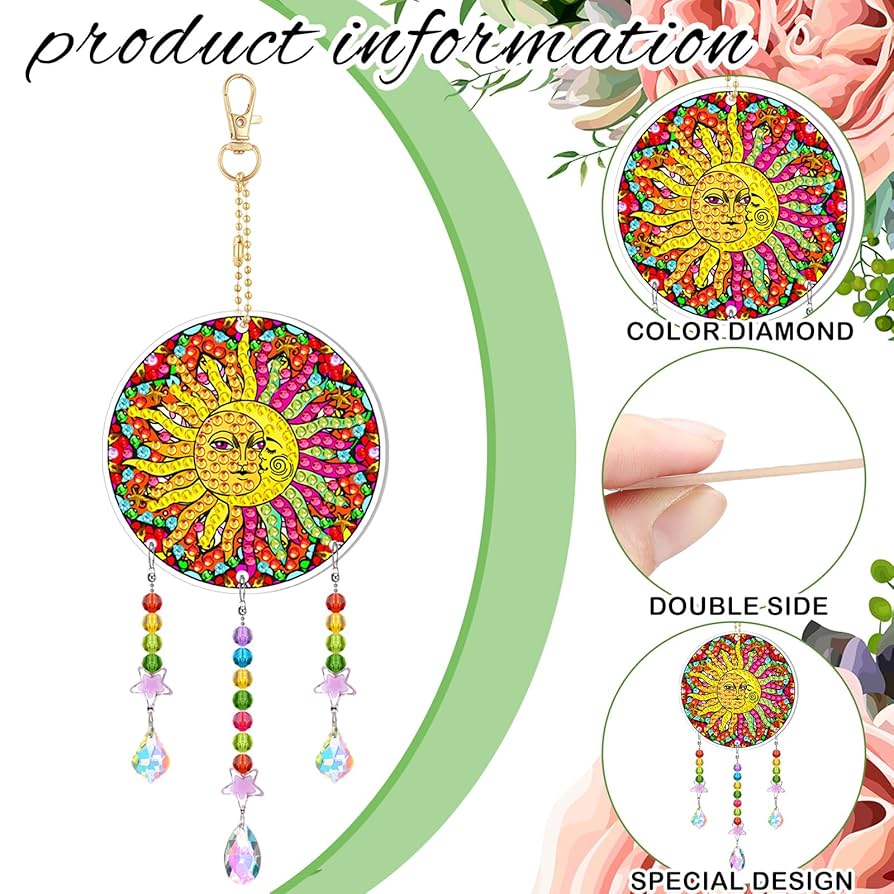 ダイヤモンドアートクラブ　Wreath of Shells Amazon | ひまわりの正方形に囲まれたダイヤモンドアートクラブ